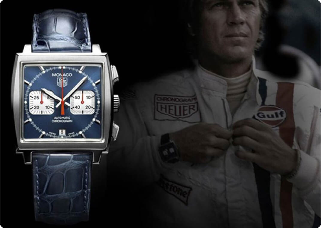 sponsored race car driver and licensed watch