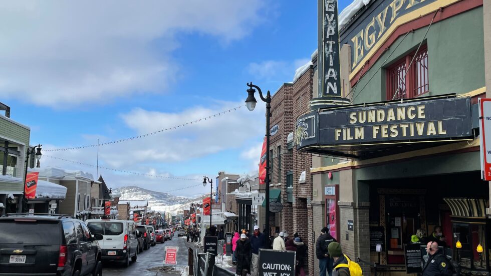 A view of a Sundance theater