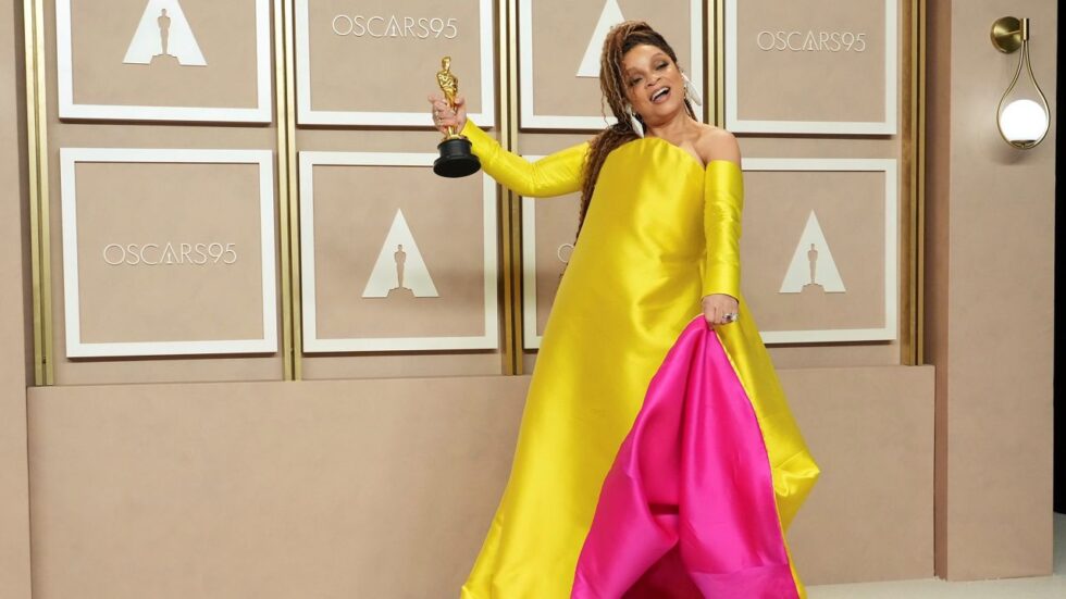 Ruth E Carter on the Beige Carpet