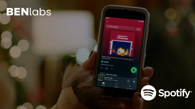 Spotify and BENLabs product placement