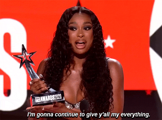 Coco Jones at the BET Awards