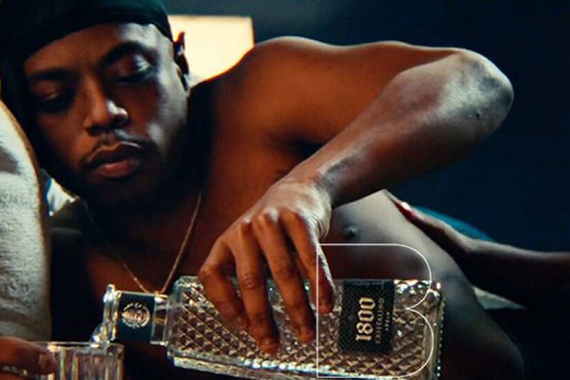 1800 Tequila being featured in a music video