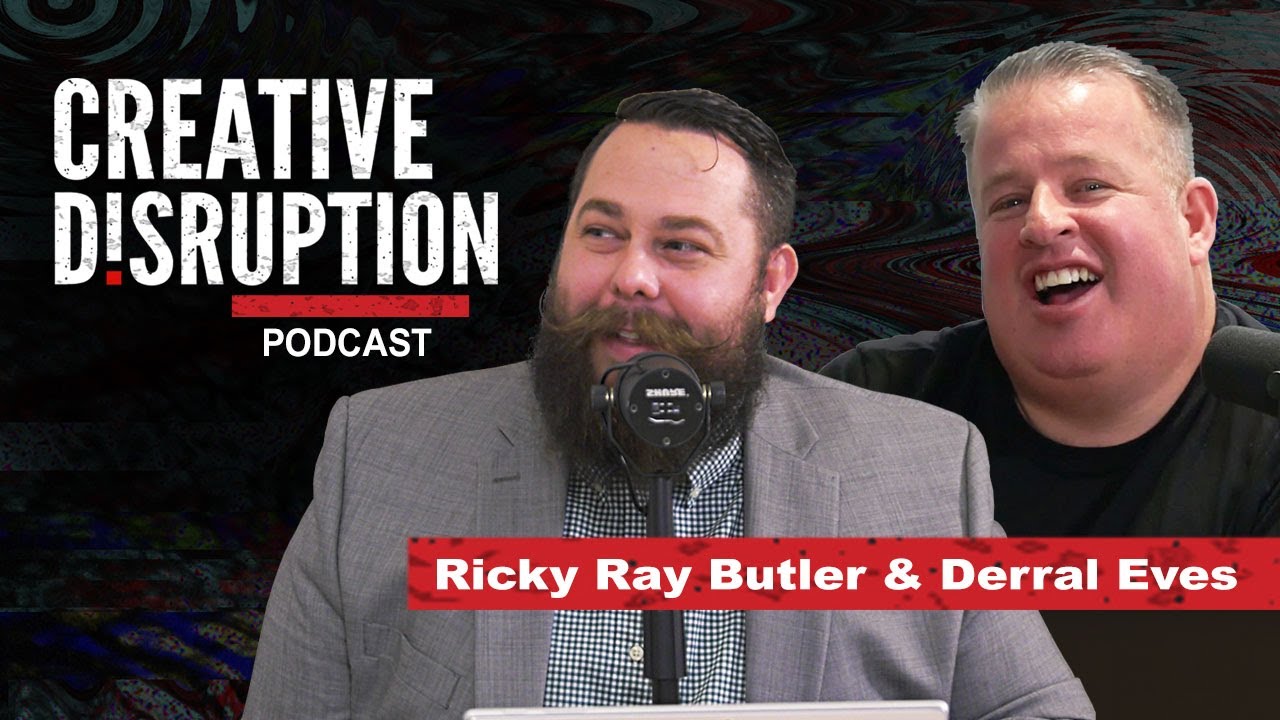 Best marketing podcast Creative Disruption Eves and Butler