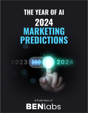 The Year of AI 2024 Marketing Predictions Guide Artwork