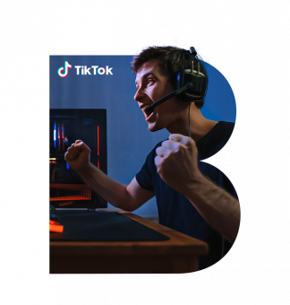 TikTok Gamer in BEN B shape